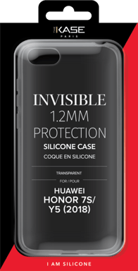 Coque Slim Invisible pour Huawei Honor 7S/ Y5 (2018) 1,2mm, Transparent