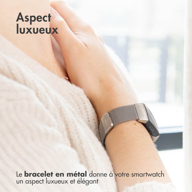 Bracelet Google Pixel Watch 45mm Magnétique milanais - vue 6