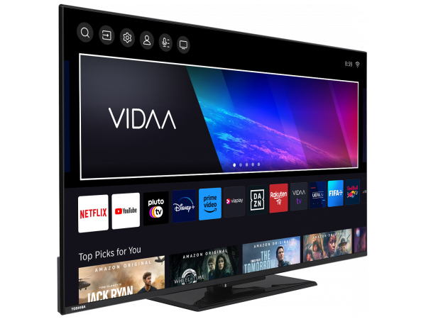 Toshiba 43QV3463DG TV 109 2 cm 43 4K Ultra HD Smart TV 250 cdm² Neuf - vue 4