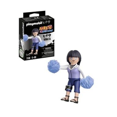 PLAYMOBIL 71110 Hinata - Naruto Shippuden - Héroe ninja manga