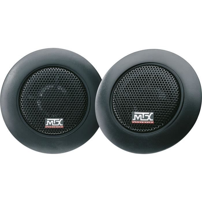 Cstore Tweeters Néodyme - Mtx Audio - Tx225T - Ø25Mm 4O 65W Rms 450W Peak Dôme Soie Filtres Passifs Inclus