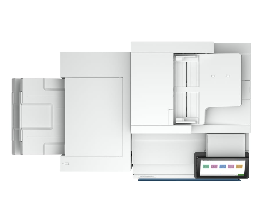 HP Color Laserjet Ent Flw MFP + A3 . Col MF Fax Netzwerk Laser A4 1200 x 1200 DPI 60 ppm Wifi Neuf - vue 2