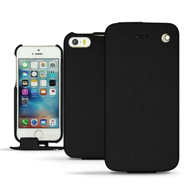 Noreve 2112T59/F coque de protection pour téléphones portables 10,2 cm (4'') Folio porte carte Noir Apple iPhone SE