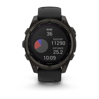 Garmin fenix 8 3,3 cm (1.3'') 51 mm Digital 260 x 260 Pixeles Pantalla táctil Titanio Wifi GPS (satélite)