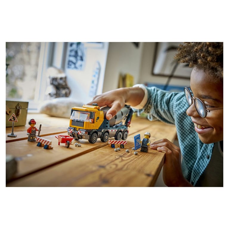 LEGO City La bétonnière 60478 - vue 4