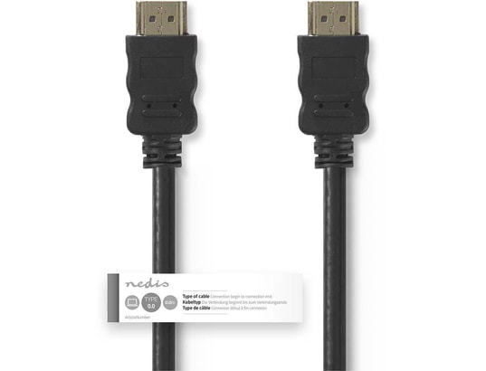 Nedis CVGT34000BK15 câble HDMI 1 5 HDMI Type A Standard Neuf - vue 2