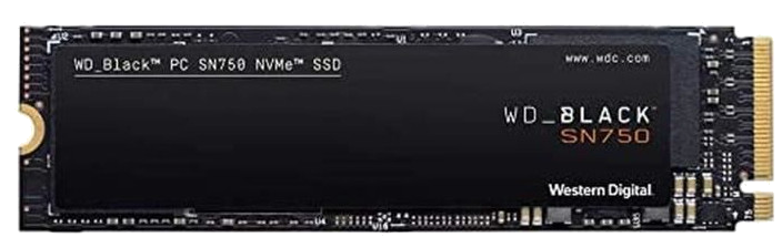 Disque SSD Interne - WD - SN750 NVMe - 2TB - (WDS200T3X0C)