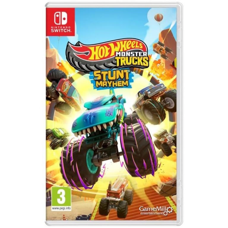 Hot Wheels Monster Trucks : Stunt Mayhem Nintendo Switch Nintendo - vue 4