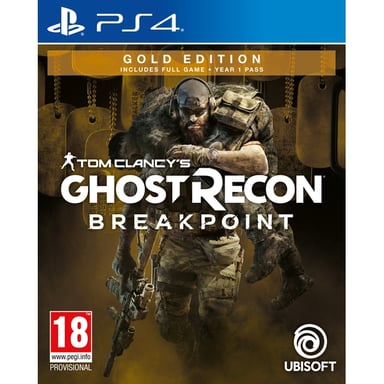 Sony Tom Clancy's Ghost Recon Breakpoint Edizione Oro, PS4 o PlayStation 4