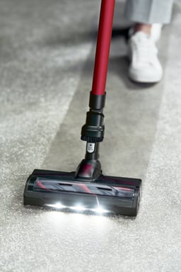 Rowenta X-Force Flex 9.60 RH2079 aspirateur Noir, Rouge Sans sac