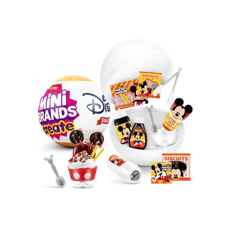 Figurine Zuru France Mini Brands Create Disney Snacks PDQ Modèle aléatoire - vue 3