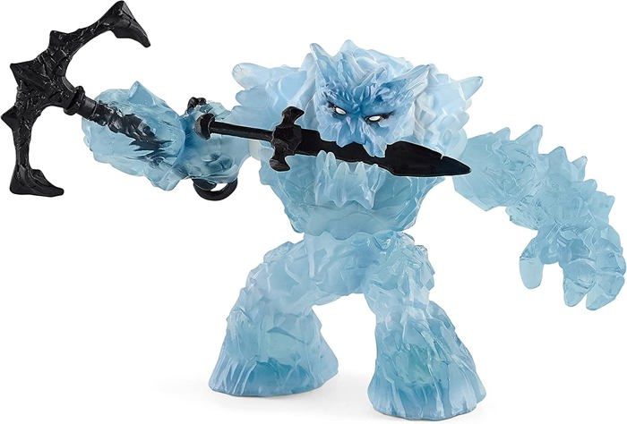 Géant des neiges Monstre avec Arme Figurine d'Action schlecih Très Durable dès schleich 70146 Eldrador - vue 4