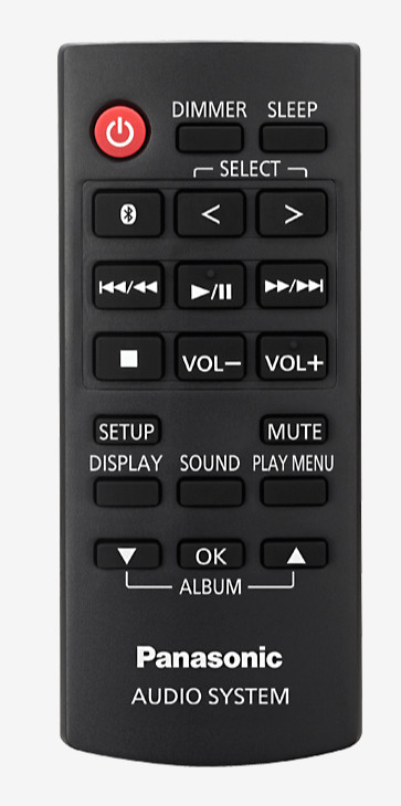 Chaîne HiFi Panasonic SC DM502E W - vue 3