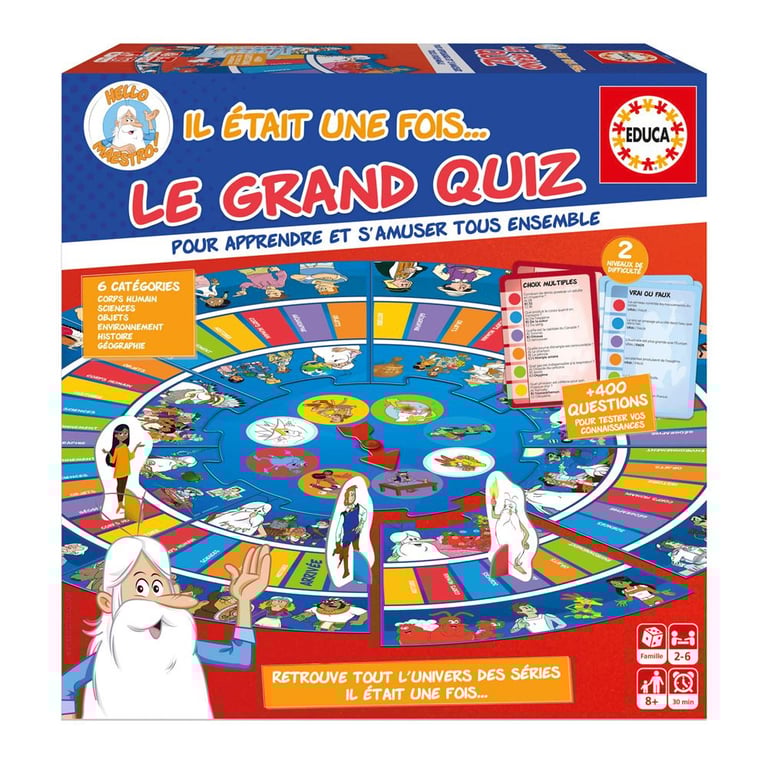 Jeu d'ambiance Educa Il était une fois… Le Grand Quizz - vue 8