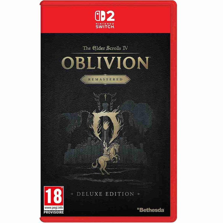 The Elder Scrolls IV: Oblivion Remastered Edition Deluxe Physique Nintendo Switch 2 - vue 3