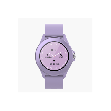 Forever Colorum, orologio connesso bluetooth 5.0 IP68, viola