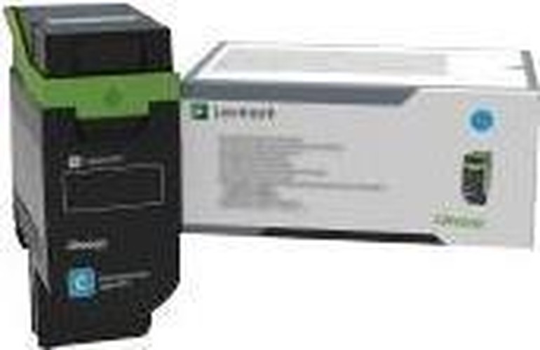 Lexmark Cyan original boîte cartouche de toner LCCP pour Lexmark CS632dwe CX635adwe