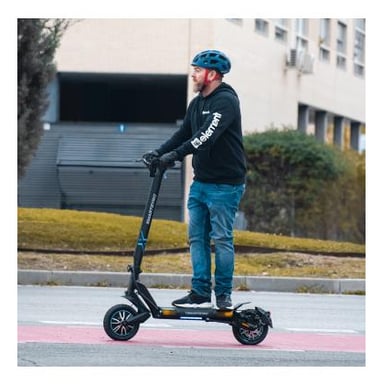 Patinete eléctrico - smartGyro CrossoverDUAL MAX 2 LR, Homologado DGT, potencia máxima 1000 W, 18000 mAh, 25 km/h