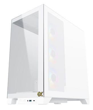 Boîtier PC - XIGMATEK - Endorphin ULTRA Arctic (Blanc) - Moyen tour - Format ATX - Sans alimentation