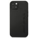Custodia AMG per iPhone 13 mini 5,4'' Pelle nera stampata a caldo