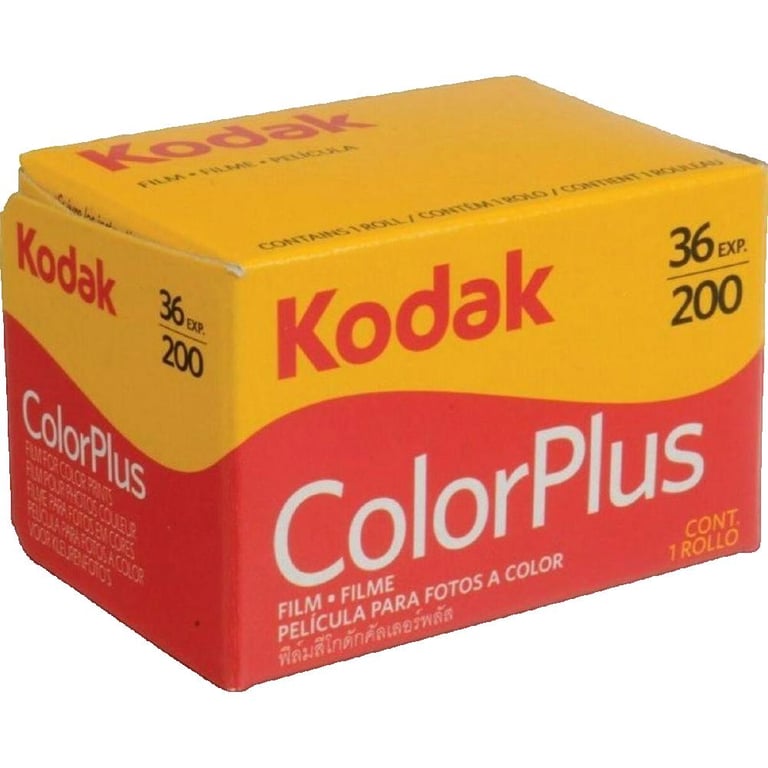 KODAK Pack 1 x Pellicule Kodak Color Plus 200 ISO Format 135 35 mm 36 poses - vue 2