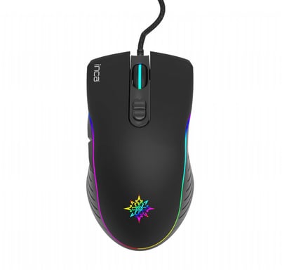 Inca IMG-GT15 ratón Juego Ambidextro USB tipo A 4800 DPI