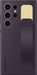 Funda de silicona Samsung G S24 ULTRA con correa púrpura oscuro