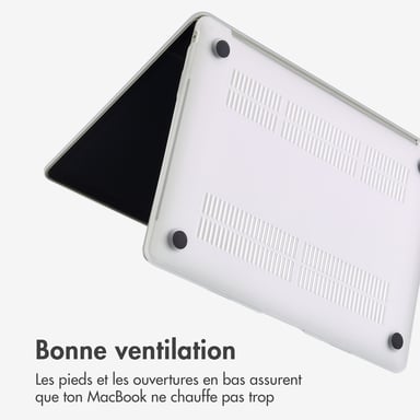 imoshion Coque Laptop pour Apple MacBook Pro 13 pouces (2020 / 2022) - Transparent