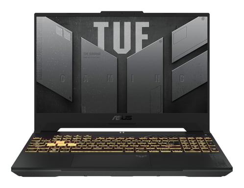 ASUS TUF Gaming F15 TUF507VV-LP189W Intel® Core™ i7 i7-13620H Ordinateur portable 39,6 cm (15.6'') Full HD 16 Go DDR5-SDRAM 1 To SSD NVIDIA GeForce RTX 4060 Wi-Fi 6 (802.11ax) Windows 11 Home Noir, Gris