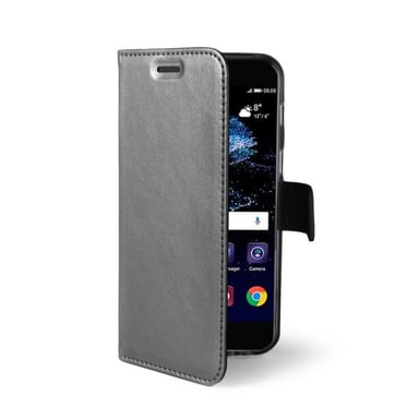 Celly Air funda para teléfono móvil 13,2 cm (5.2'') Funda cartera Plata