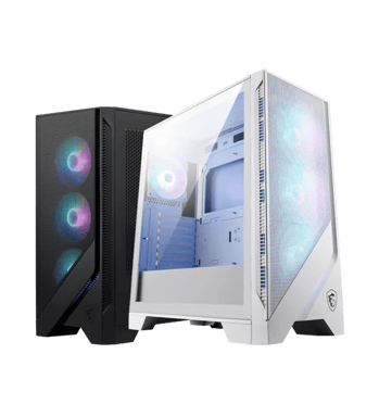 MSI MAG FORGE 320R AIRFLOW Micro Tower Bianco