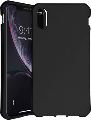 Custodia rinforzata iPhone XR Feronia Bio Terra Black Itskins