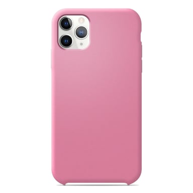Coque silicone unie Soft Touch Rose compatible Apple iPhone 11 Pro Max
