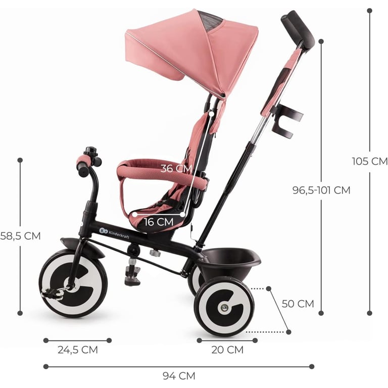 Tricycle évolutif ASTON en pour enfants de à Neuf - vue 3