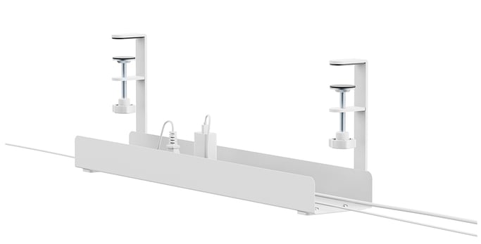 Neomounts ADS07-121WH Vassoio portacavi - montaggio a morsetto - universale