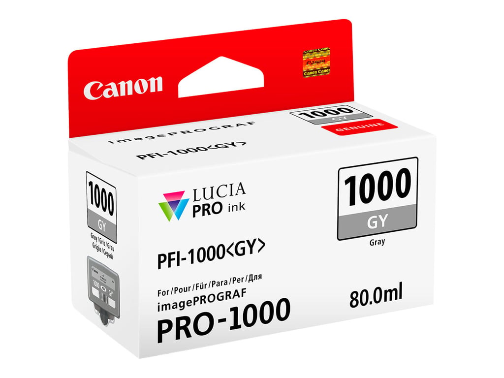 Ink/PFI-1000 Cartridge GY - Neuf