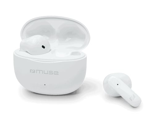Muse M-270 TWS écouteur/casque True Wireless Stereo (TWS) Ecouteurs Appels/Musique Bluetooth Blanc