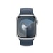 Apple MT2X3ZM/A Accessorio indossabile intelligente Fascia blu in fluoroelastomero