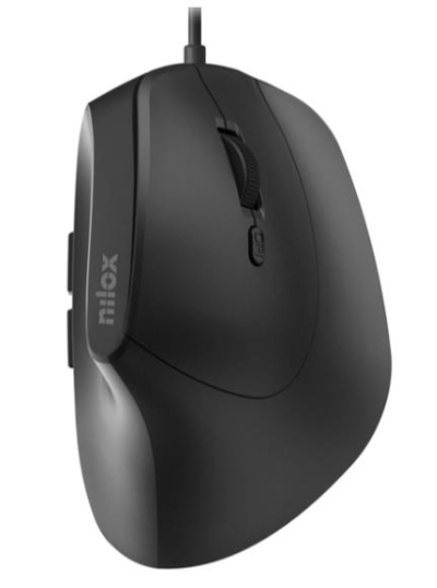 Nilox MOUSB3013 souris Bureau USB Type-A Optique 3600 DPI - Neuf