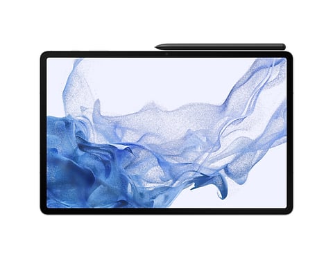 Samsung Galaxy Tab S8+ SM-X800N 128 Go 31,5 cm (12.4'') Qualcomm Snapdragon 8 Go Wi-Fi 6 (802.11ax) Argent