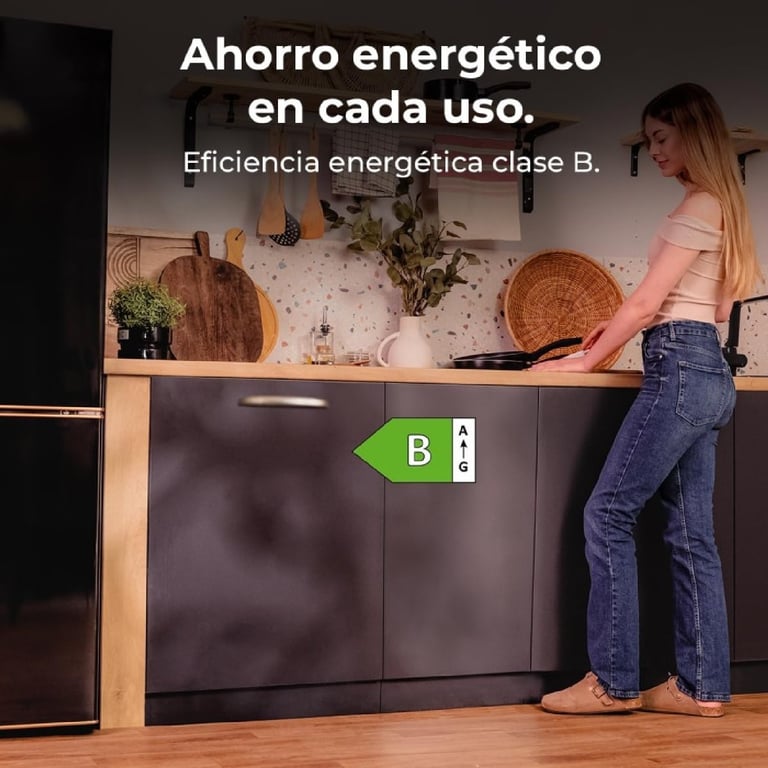 Cecotec Lave vaisselle Intégrable 60cm Bolero Aguazero 8001 Full BI B. 14 couverts 8 programmes Basse consommation Moteur Inverter Plus 3ème panier Contrôle tactile O2 Dry Filtre antibactérien - vue 4