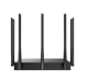 Tenda W30E AX3000 router inalámbrico Gigabit Ethernet Doble banda (2,4 GHz / 5 GHz) Negro