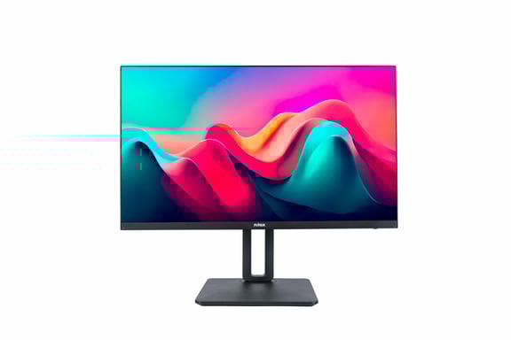 Nilox MONITOR 24'' NXM24REG11 LED IPS FHD 5MS REGOLABILE HDMI DP VGA MMDIA PC schermo piatto 61 cm (24'') 1920 x 1080 pixel Full HD Nero