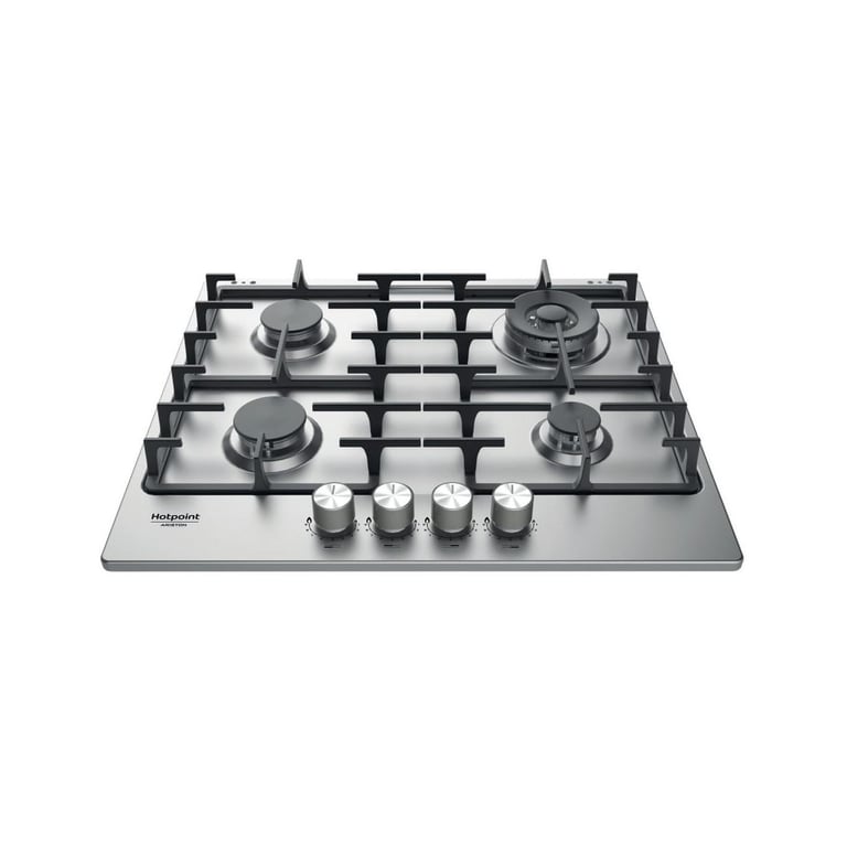 Hotpoint PPH 60G DFIX Acier inoxydable Intégré placement 59 cm Gaz 4 zone - vue 2