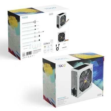 FUENTE ALIMENTACION TOOQ TQAPOLO-550SP 550W