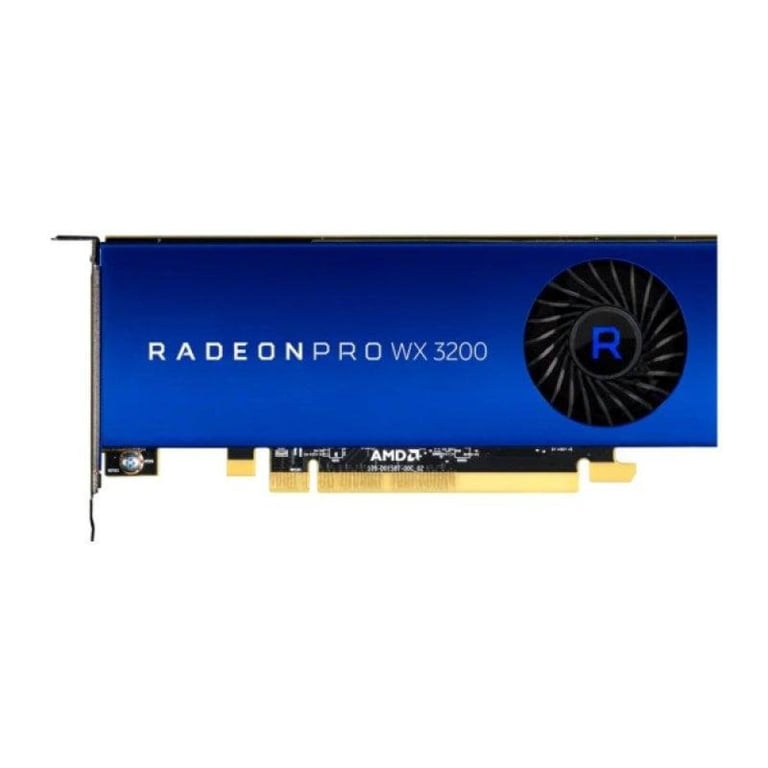 Carte Graphique AMD Radeon Pro WX 3200 – 4 Go GDDR5, PCIe 3.0, 4 x Mini DisplayPort - vue 2