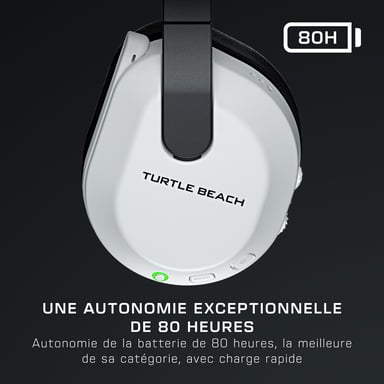 Turtle Beach Stealth 600 Console Blanc Casque Gaming sans Fil w/ 80hr Batterie, Écouteurs de 50mm et Bluetooth pour Xbox Series X ou S, PC et Mobile