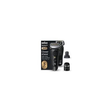 Braun Series 9 Pro+ 9590cc Wet & Dry Afeitadora de rejilla Recortadora Negra