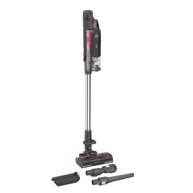 Hoover HF920H 011 Aspiradora escoba 2 en 1 Batería Secar EPA Sin bolsa 0,7 L Rosa, Rosa