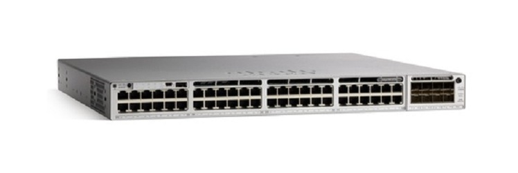 Cisco Catalyst 9300 Network Essentials commutateur C3 Géré 36 x 2.5GBase T UPOE + 12 x 10010002.5G5G10G UPOE Montable sur rack UPOE - vue 2
